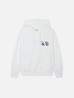 엠엘비 Seoul Series Dual Logo Hoodie LA SD White - Image 2