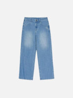 엠엘비 Varsity Logo Wide Denim Pants Blue