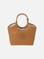 미우미우 Ivy Leather Bag Black - Image 3