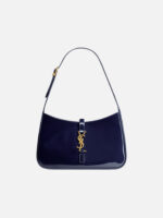 생로랑 Le 5 A 7 in Patent Leather Midnight Blue