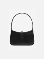 생로랑 Le 5 A 7 Mini Hobo in Smooth Leather Black - Image 3