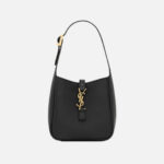 생로랑 Le 5 A 7 Supple Micro in Grained Leather Black