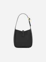 생로랑 Le 5 A 7 Supple Micro in Grained Leather Black - Image 3