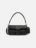 코치 Pillow Tabby Shoulder Bag 26 Black