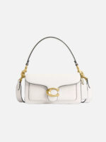 코치 Tabby 20 Chain Shoulder Bag Green - Image 3