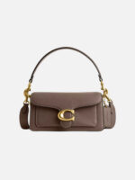 코치 Tabby 20 Chain Shoulder Bag Green - Image 5