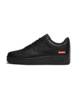 나이키 x 슈프림 에어 포스 1 로우 - Box Logo Black