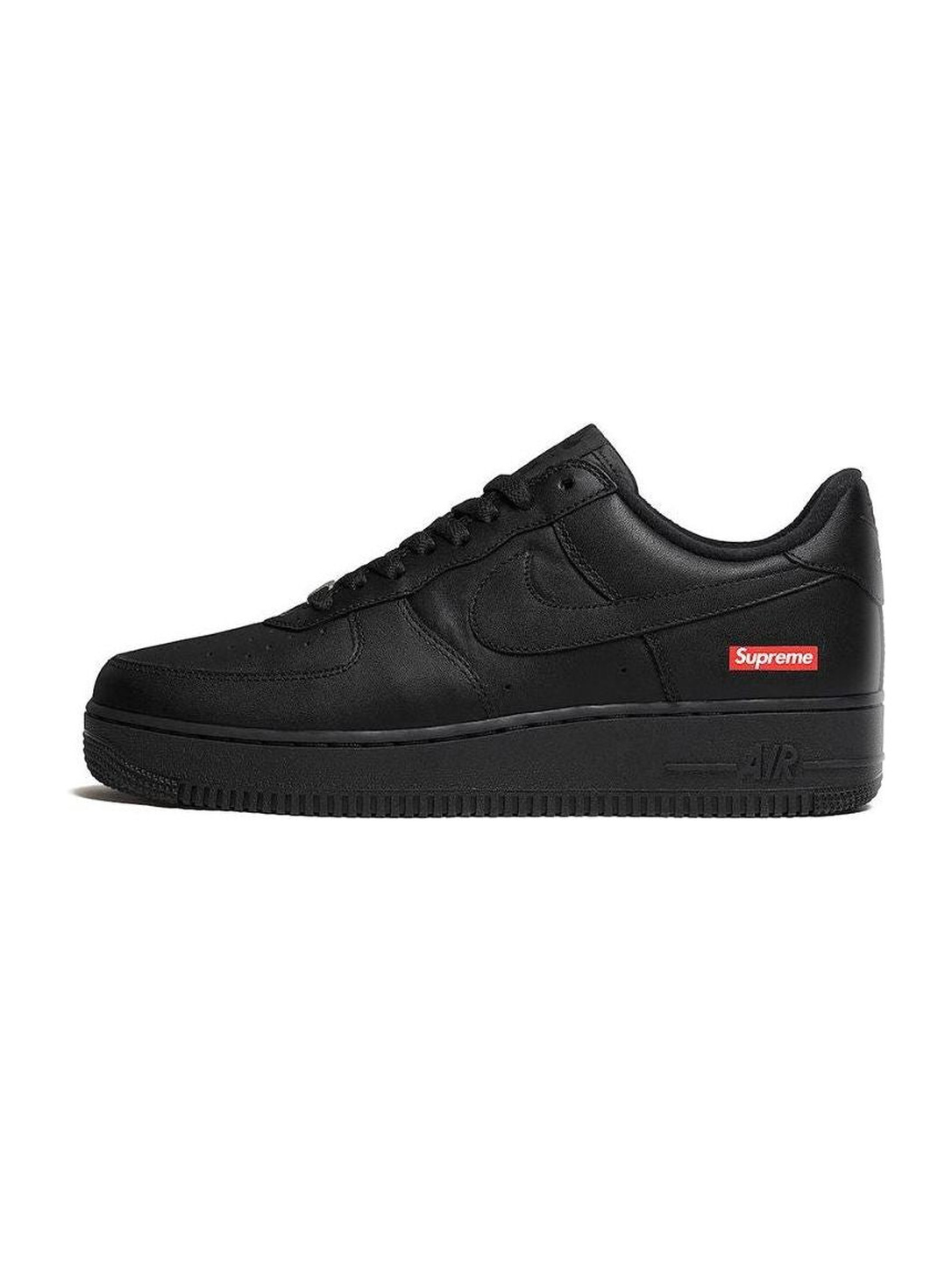 CU9225-001-1-1 나이키 x 슈프림 에어 포스 1 로우 - Box Logo Black - Image 1