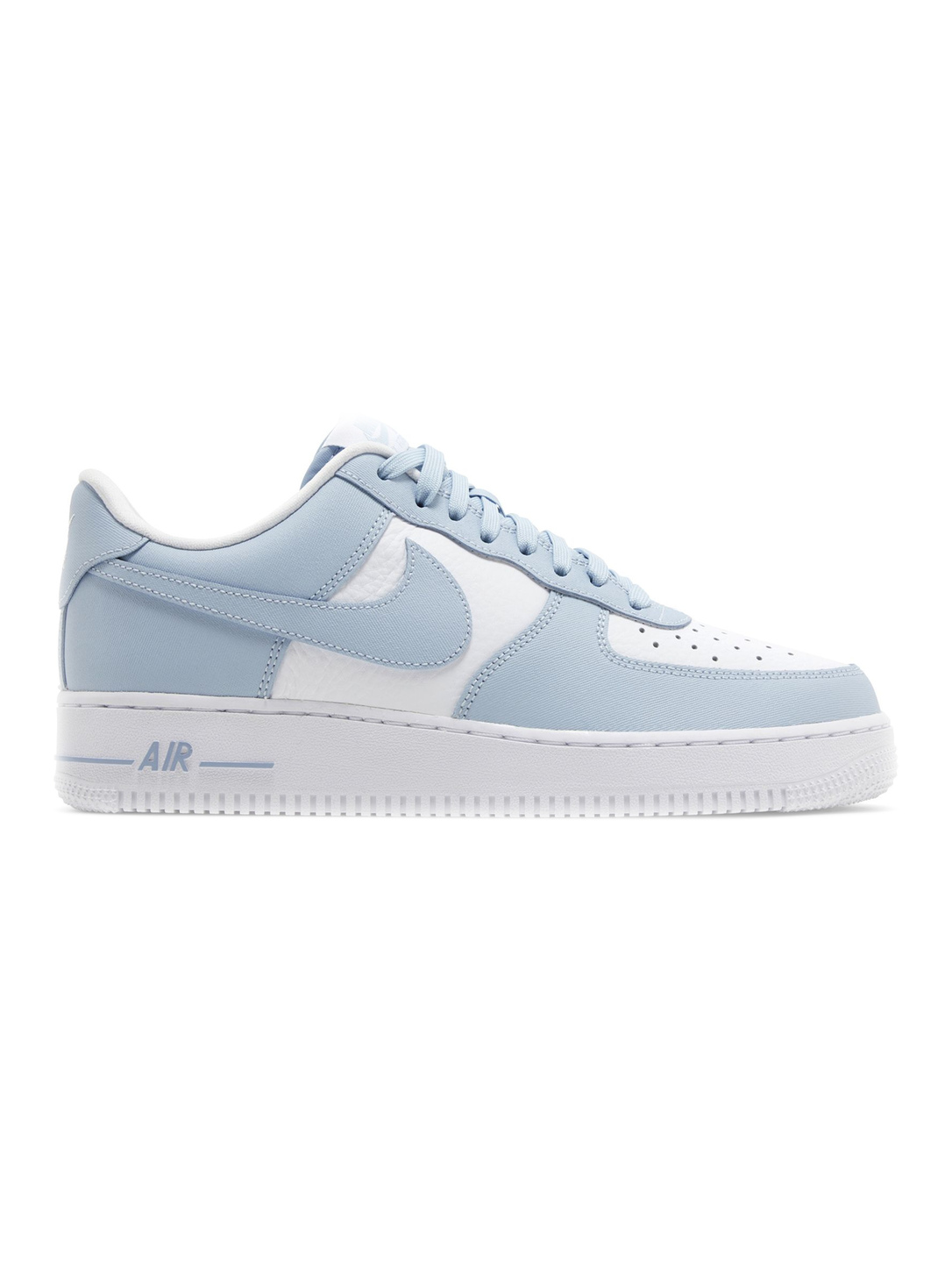FZ4627-400-1 나이키 에어 포스 1 로우 - Light Armory Blue White - Image 1