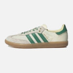 아디다스 x Wales Bonner Samba - Cream White Bold Green
