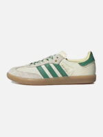 아디다스 x Wales Bonner Samba - Cream White Bold Green