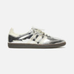 아디다스 x Wales Bonner Samba - Silver Metallic