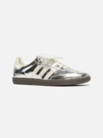 아디다스 x Wales Bonner Samba - Silver Metallic - Image 2