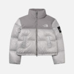 노스페이스 White Label Novelty Nuptse Down Jacket Ice Gray