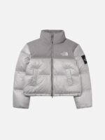 노스페이스 White Label Novelty Nuptse Down Jacket Ice Gray